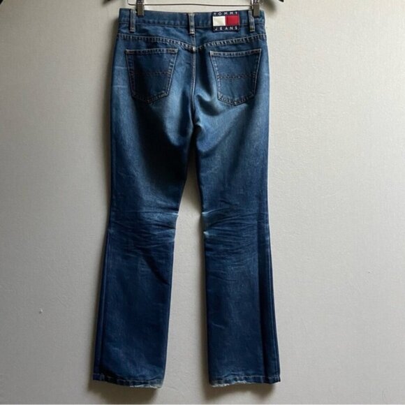 Vintage Tommy Hilfiger Y2K straight leg denim jeans Sz 29 - Picture 1 of 11